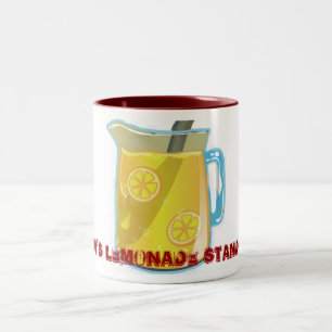Lemonade Coffee Mug Rusty's Lemonade Stand .com