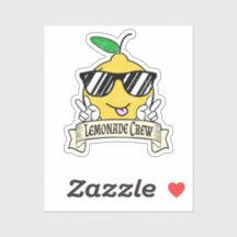 Lemonade Crew - Kawaii Peace Hand and Sunglasses