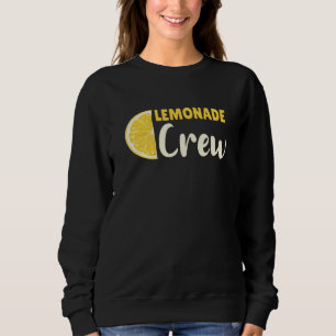 Lemonade Crew Kawaii Summer Fruit Lemon Sweatshirt