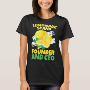 Lemonade Crew Kids Funny Lemonade Stand Lemon Love T-Shirt