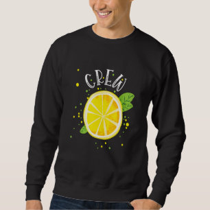 Lemonade Crew Lemon Boss Juice Stand Juice Sweatshirt