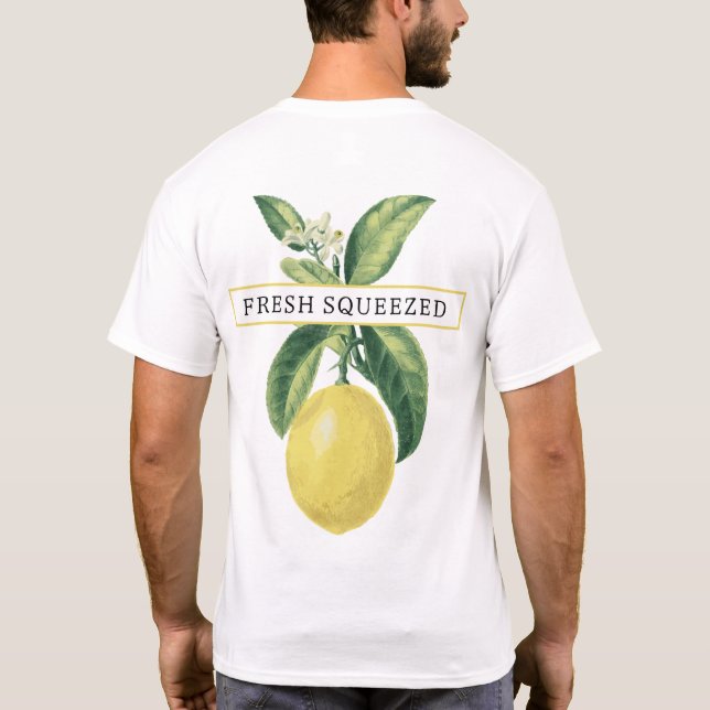 Lemonade Crew Personalised Lemonade Stand T-Shirt (Back)