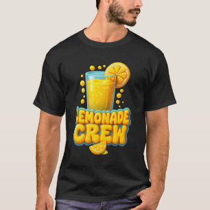 Lemonade Crew Summer Citrus Juice Drink Refreshing T-Shirt