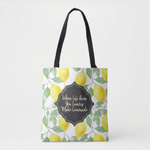 Lemonade (Customizable) Tote Bag