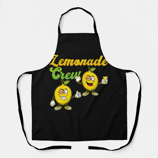 Lemonade Dealer Lemonade Crew Lemonade Stand Boss  Apron (Front)
