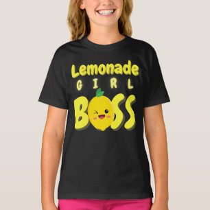 Lemonade Girl Boss Lemonade Stand Boss Lemonade  T-Shirt