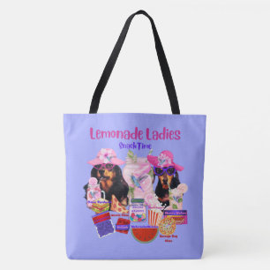 Lemonade Ladies Snack Time Tote Bag