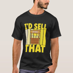 Lemonade Selling Stand Lemon Juice Business Sell L T-Shirt