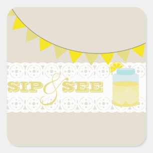 Lemonade Sip And See Sticker