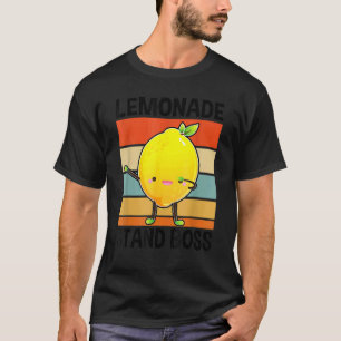 Lemonade Squad For Stand Boss Cute Lemon Juice T-Shirt