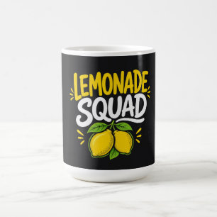 Lemonade Squad Fun Summer Design Coffee Mug