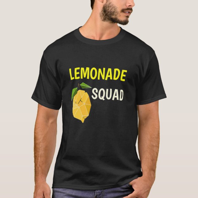 Lemonade Squad Lemonade  Summer Time T-Shirt (Front)