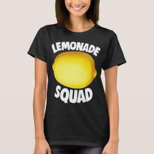Lemonade Squad Summer Tropical Yellow Fruit T-Shirt