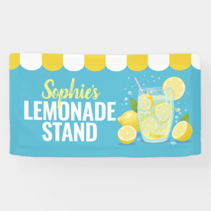 Lemonade Stand Banner Sign with Name