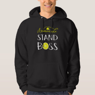 Lemonade Stand Boss Ceo Lemon Crew Fun Entrepreneu Hoodie