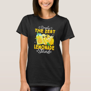Lemonade Stand Boss Lemon Juice Simply The Zest T-Shirt