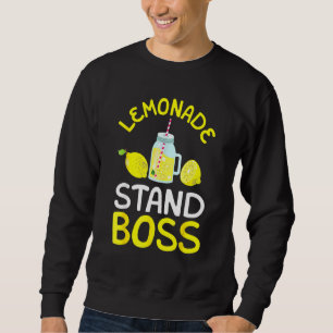 Lemonade Stand Boss Lemon Juice Sweatshirt