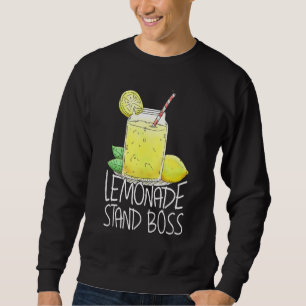 Lemonade Stand Boss Lemon Juice Sweatshirt