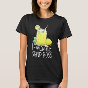 Lemonade Stand Boss Lemon Juice T-Shirt
