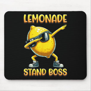 Lemonade Stand Boss Summer Entrepreneur Cool Lemon Mouse Pad