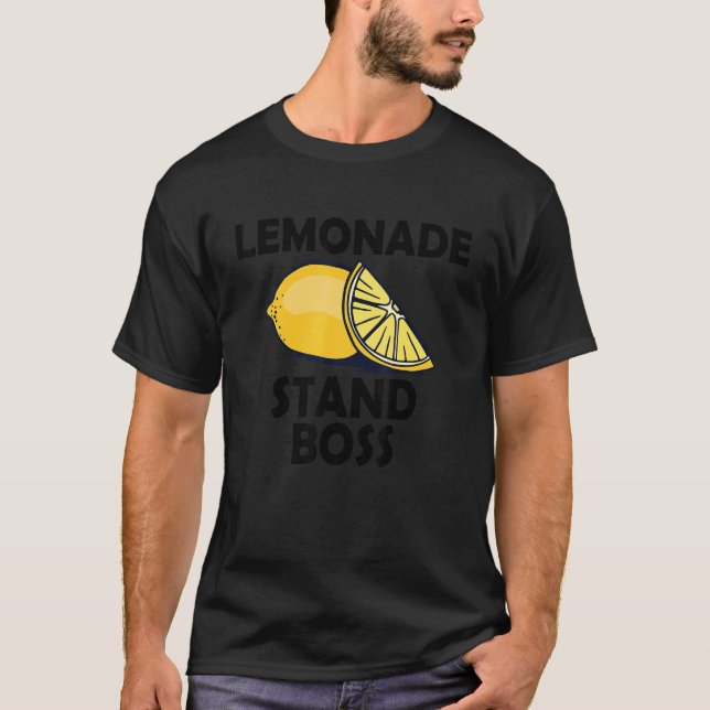 Lemonade Stand Boss T-Shirt (Front)