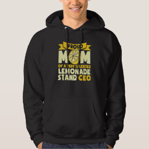Lemonade Stand Business Boss Sell Lemon Juice Crew Hoodie