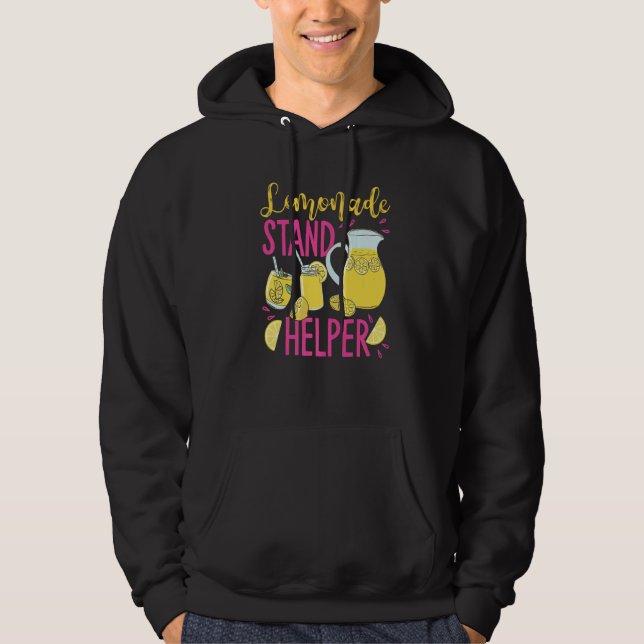 Lemonade Stand Helper For Crew  Hoodie (Front)