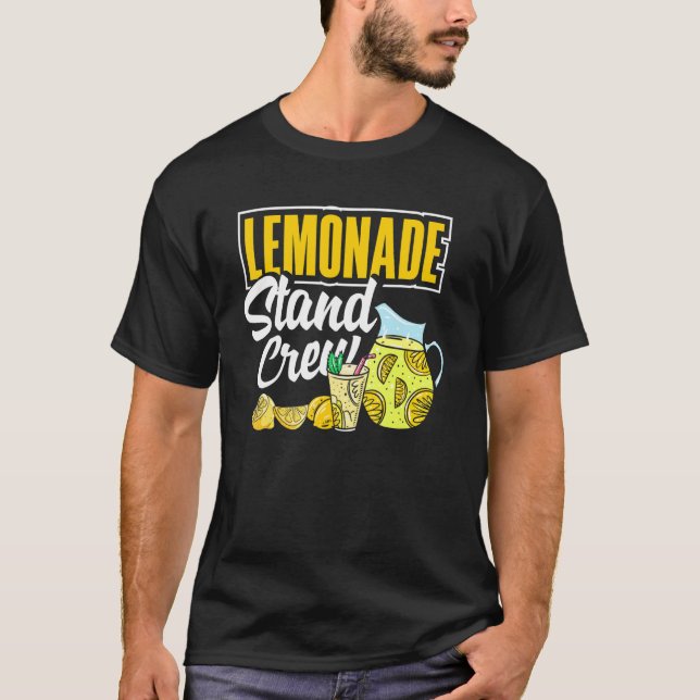 Lemonade Stand Lemon Juice Store Lemonade Stand Cr T-Shirt (Front)