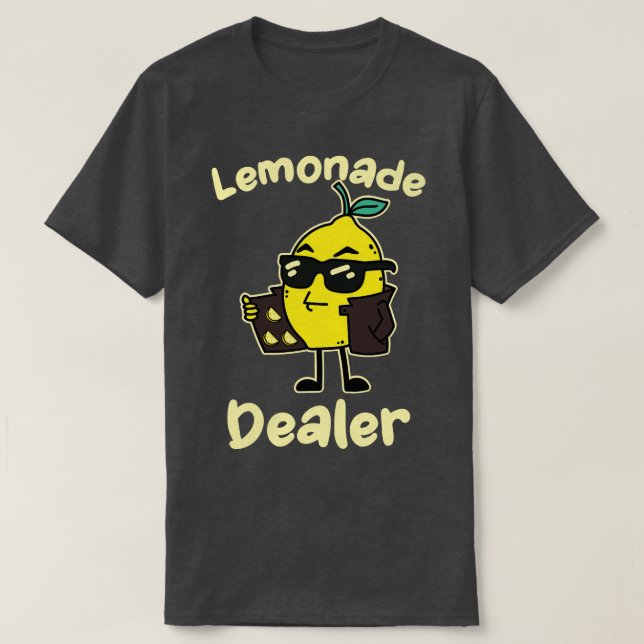 Lemonade Stand Lemonade Dealer T-Shirt (Design Front)
