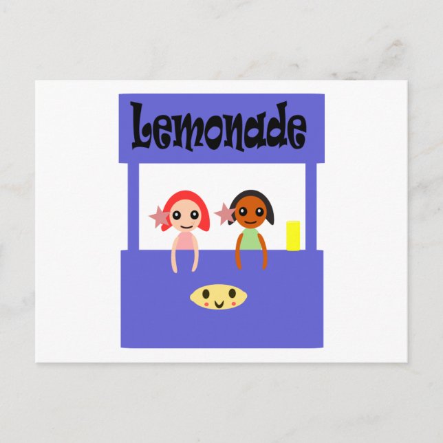 Lemonade Stand Postcard (Front)