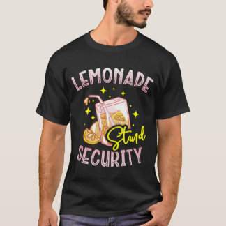 Lemonade stand security for a Lemon Fan Lemonade T-Shirt