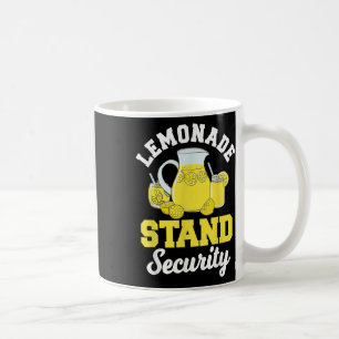 Lemonade Stand Security Lemon Juice Citrus Summer  Coffee Mug