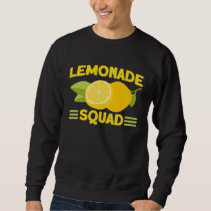 Lemonade Stand Squad Lemon Juice Business Lemon Ci Sweatshirt