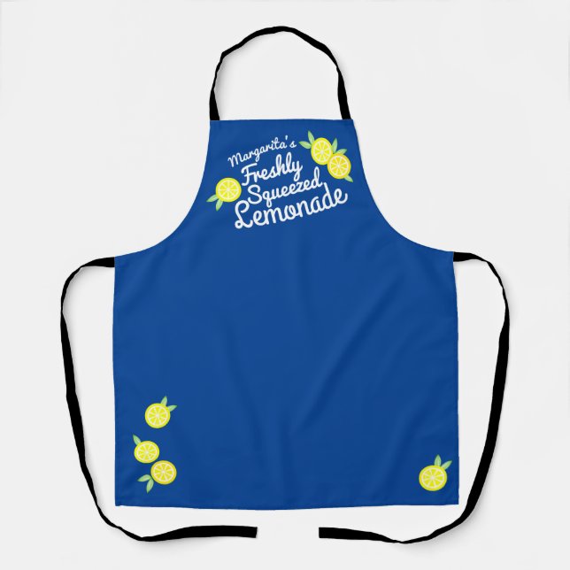 lemonade stand SUMMER CITRUS kitchen gift set Apron (Front)
