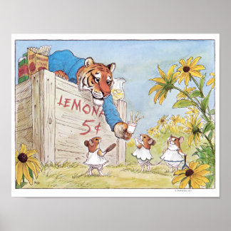 Lemonade Stand Tiger Print