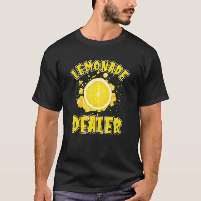 Lemonade Tee Shirt Lemonade Dealer Women Kids (Front)