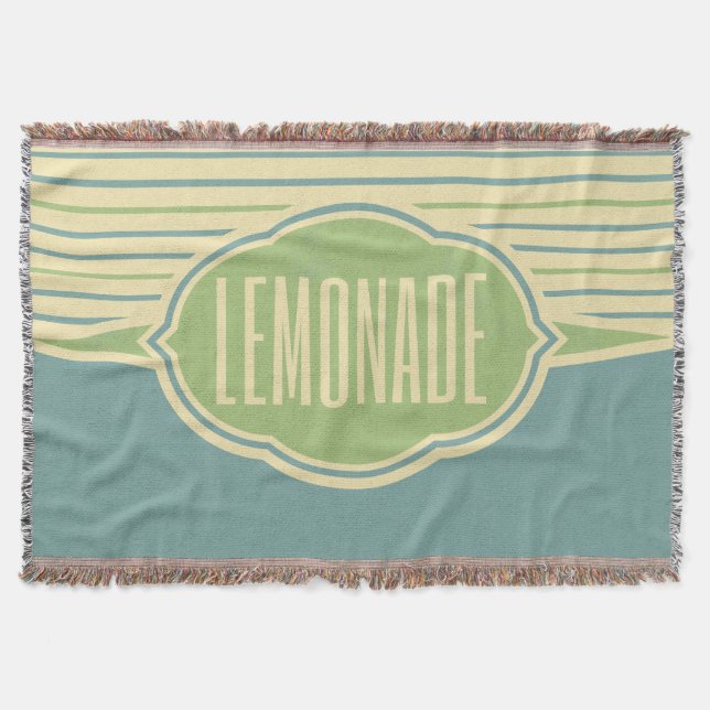 “Lemonade” throw blanket (Front)
