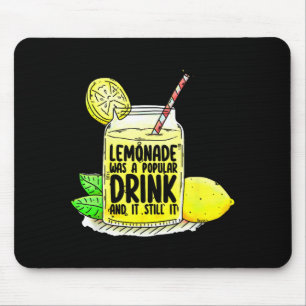Lemonade Was Popular Drink And It It _ Lemon Drink Mouse Pad