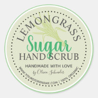 Lemongrass Sugar Scrub Custom Website