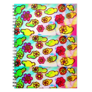 Lemons and Flowers  Baby Bib Accent Pillow Cutting Notebook
