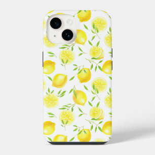 Lemons and leaves iPhone 14 case