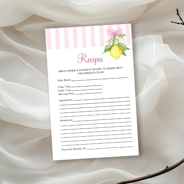 Lemons Baby Shower Recipes (Creator Uploaded)