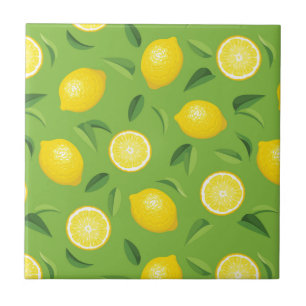 Lemons Background Pattern Tile