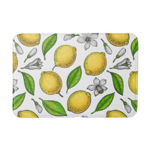 Lemons Bath Mat