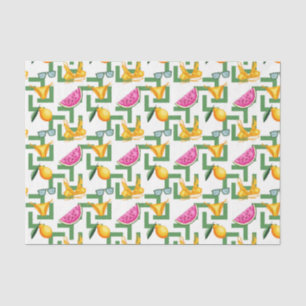 Lemons & Bikinis (Design 28 Yellow/Orange Series) Tissue Paper