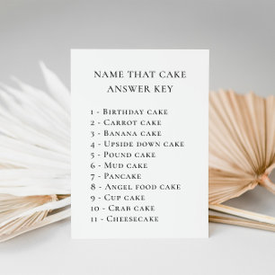 Lemons Blossom Double-Sided Bridal Shower Game