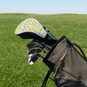 Lemons Blue Mediterranean Golf Head Cover