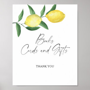 LEMONS - BOOKS CARDS AND GIFTS  Poster