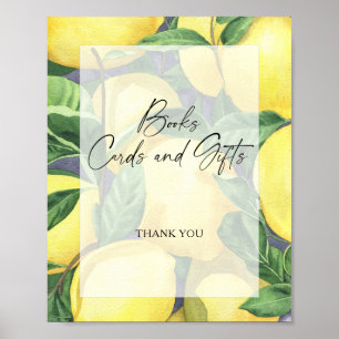 LEMONS - BOOKS CARDS AND GIFTS Poster