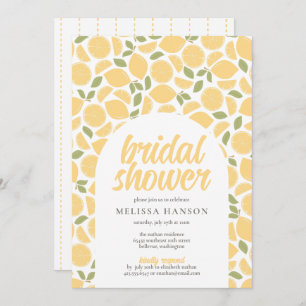 Lemons Bridal Shower Invitation